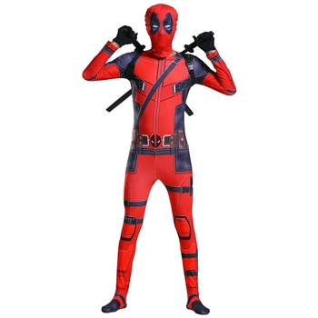 

Adult Deadpool Costume Cosplay Deadpool Cosplay Costumes Men Deadpool Halloween Carnival Costume For Men Adult Party Suit