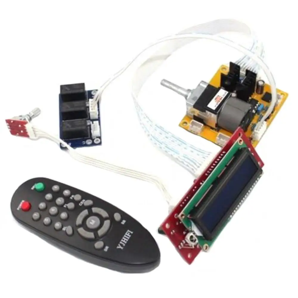 

Assembled Motor Remote Control Preamp ALPS Volume Pot With LCD Display YJ0033