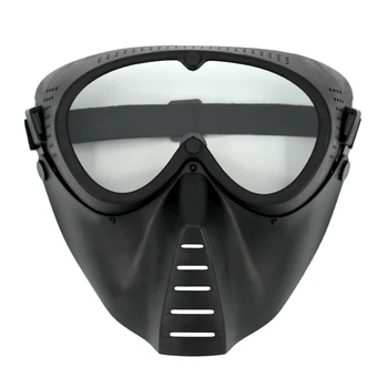 

Littie Bee Shaped Tactical Mask Soft Bullet Dart Protective Mirror Face Mask for Paintball Airsoft WarGame Protective Mask