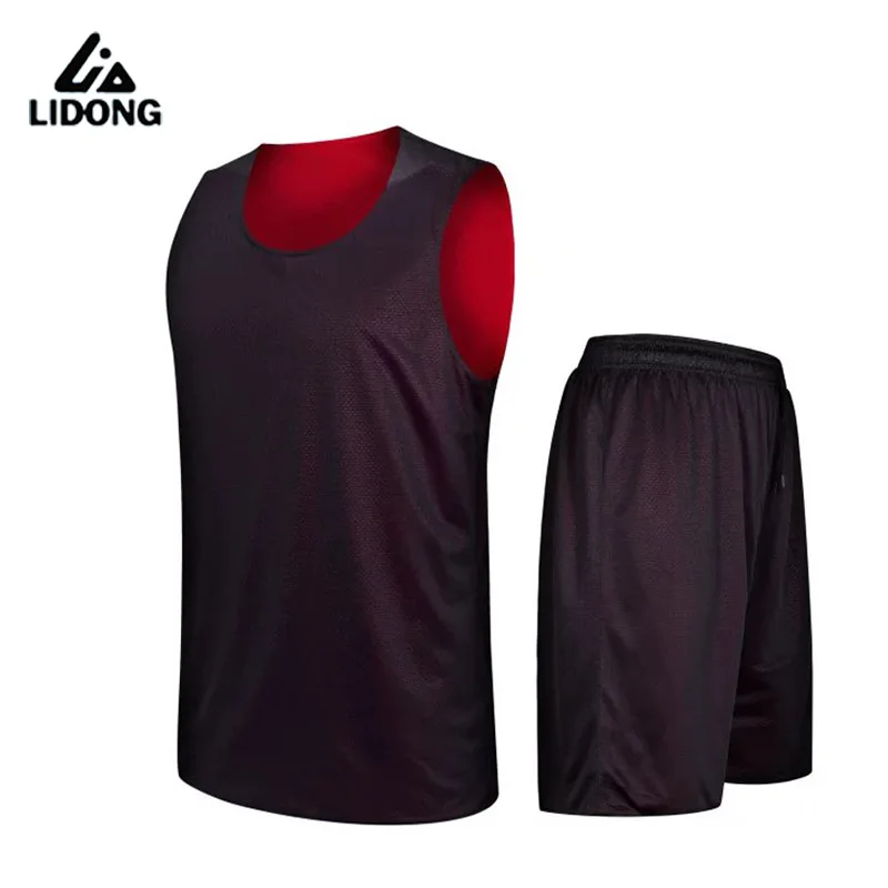 Billig 2018 kinder Basketball Jersey sets Uniformen Jungen Jugend Kind kits Sport trainingsanzug Shorts Reversible Quick Dry trikots shirts