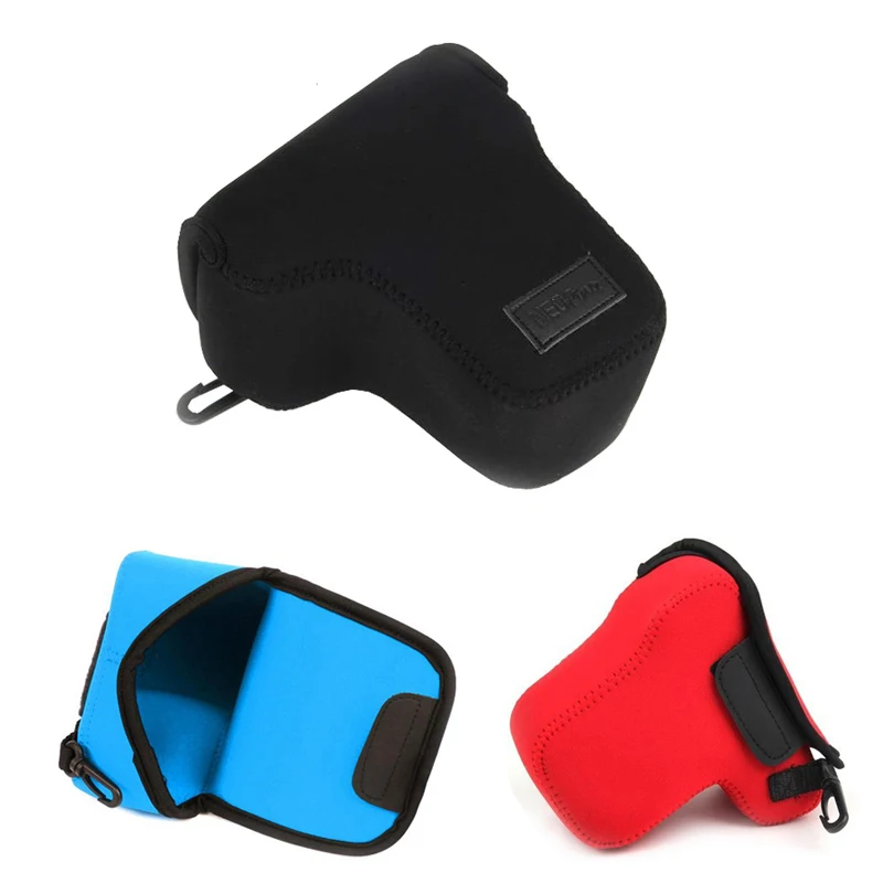 Neoprene Camera case For SONY NEX 6 NEX 7 NEX7 A6000 A6300 with 18 55mm