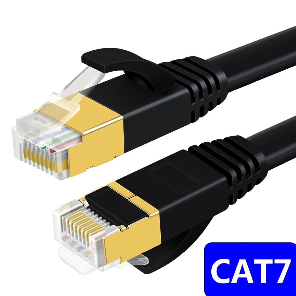 Supervivencia ruptura Creo que estoy enfermo Cable Ethernet Cat 7 Cables | Cable Cat 8 Ethernet Cables | 7 Short Cat  Ethernet Cable - Ethernet Cables - Aliexpress