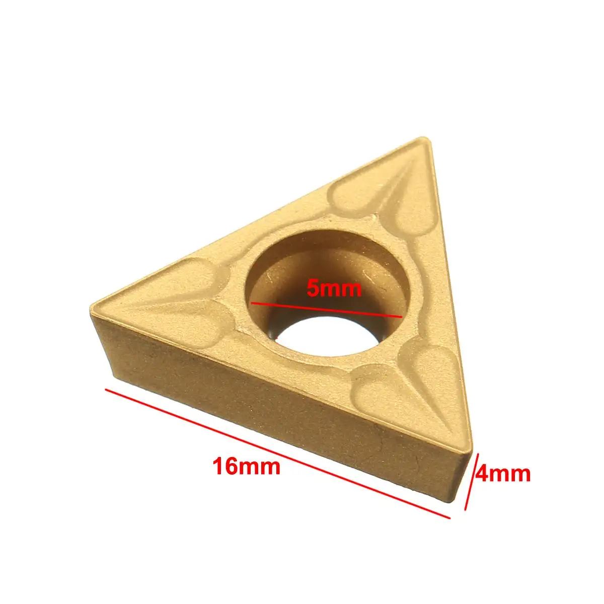 Новые 10 шт. TCMT 16T304 треугольные вольфрамовые стальные карбидные вставки лезвия токарный инструмент