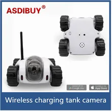 New 1.3MP resolution WiFi Car tank Remote Robot Camera Car Remote Control home security camera kids toy spy wifi