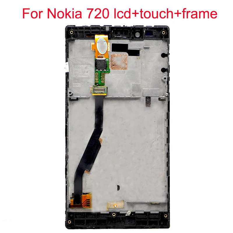 JPFix для Nokia Lumia 720 ЖК-дисплей кодирующий преобразователь сенсорного экрана в сборе