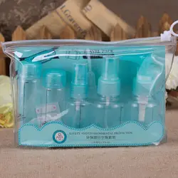 Маленький Пустой Пластиковый парфюм прозрачный распылитель спрей бутылки Макияж косметический образец контейнер