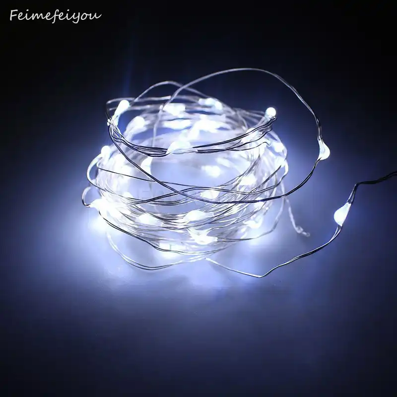 Detail Feedback Questions About Feimefeiyou 5m 50 Led Starry String Feimefeiyou 5m 50 Led Starry String Battery Lights Fairy Micro Leds Transpa Copper Wire For Party