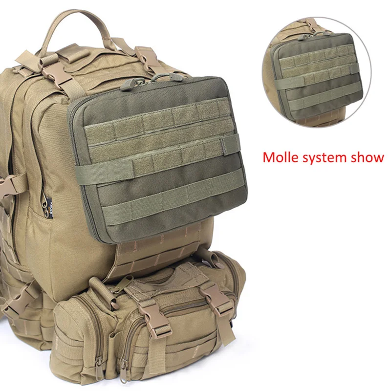 Günstig EDC Military System Taktische Tasche MOLLE Rucksack Armee Taschen Beutel Im Freien Sport Multi funktion Wasserdicht 1000D Nylon Tasche XA732WA