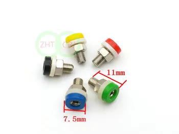 

20pcs/100pcs/1000pcs mini brass 2mm Banana Socket JACK for 2 mm banana plugs