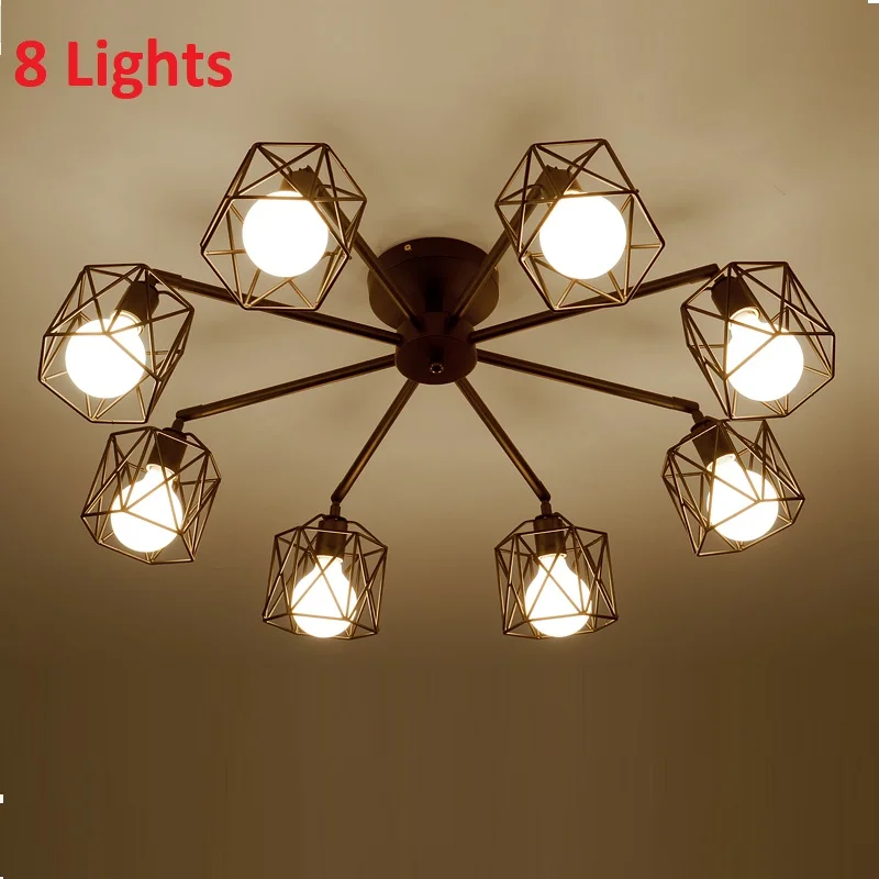 Wrought-Iron-Ceiling-Lamp-E27-Bulb-Living-Room-Vintage-Chandeliers-Multiple-Rod-Lamparas-for-Home (1)