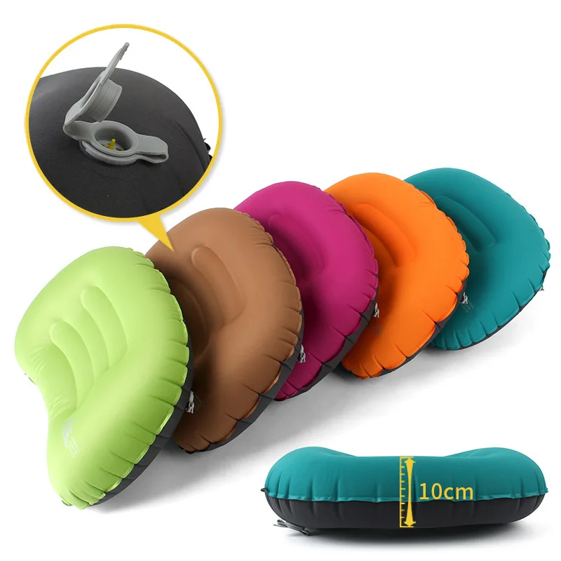 

Outdoor TPU travel inflatable pillow Sleeping Pad Camping pillow Folding Beach Tent Picnic