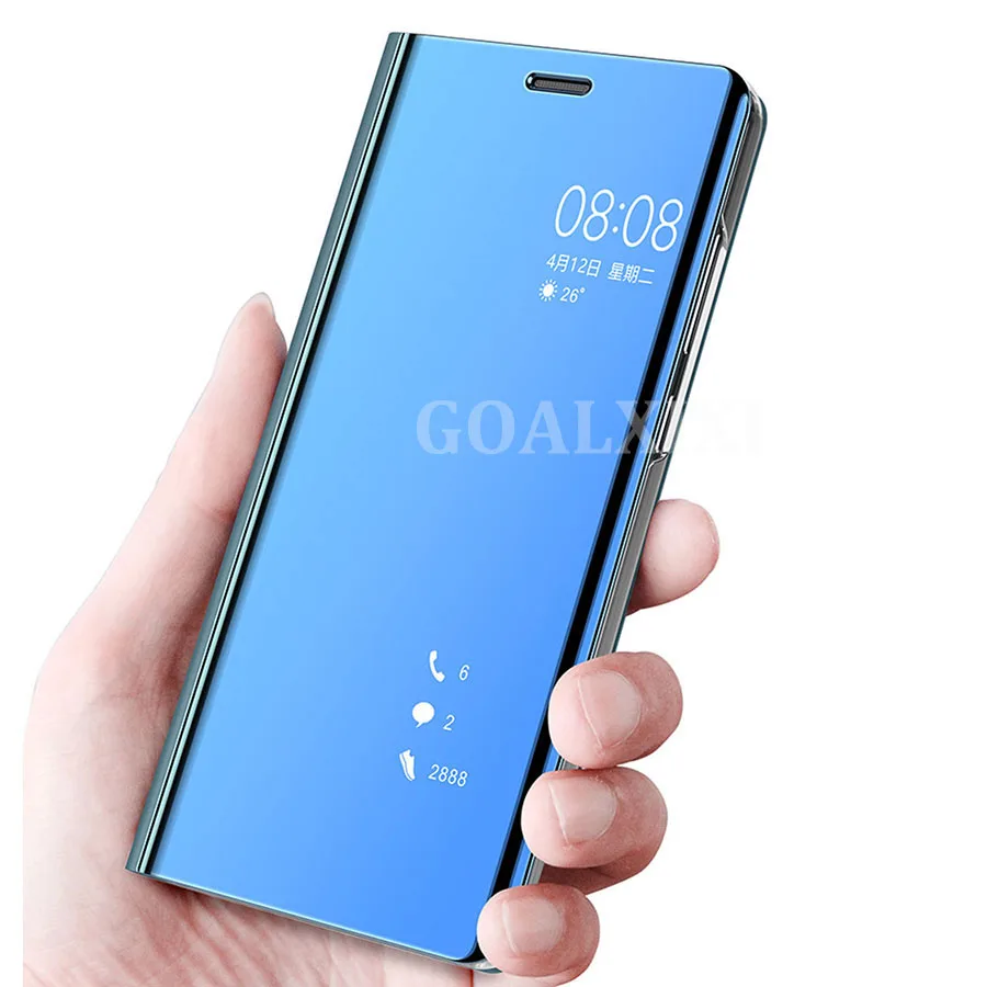 Mirror View For Xiaomi K20 Pro Case 9T K20Pro 9TPro Redmi Note 7 Note7 Book Leathe Cover Leather Flip |
