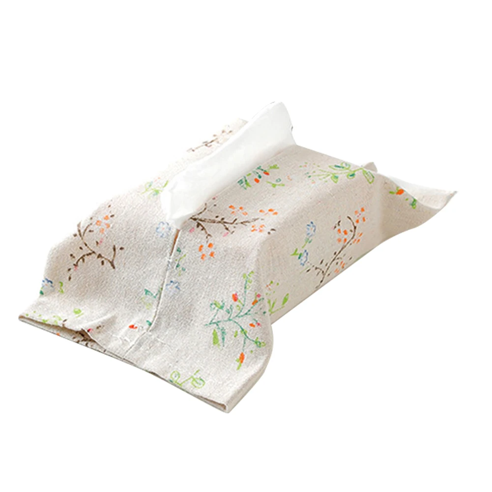 

Storage Case Home Decoration Bathroom Hotel Pumping Toliet Hanging Tissue Box Cover Napkin Paper Bags Cotton Linen Practical