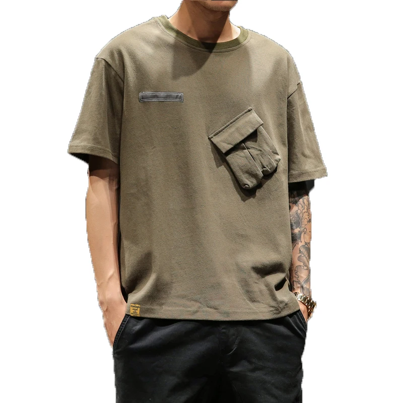 

Hot Sale Men's Summer Short Sleeve O-neck Collar Tee Tops Boy Dress Tshirt Hip Hop T Shirt Mens Cotton Streetwear T-shirts