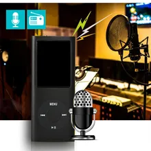 Portable High-quality 1.8inch Color Screen Digital MP3/MP4 Player Portable FM Radio Recorder Player