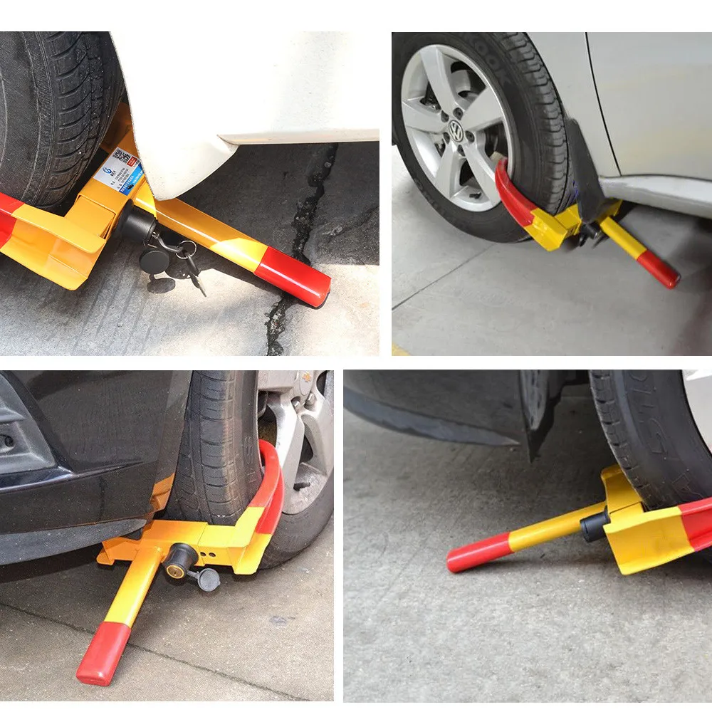 Upgrade Heavy Duty Anti Theft Protective Car Wheel Lock Security Tire