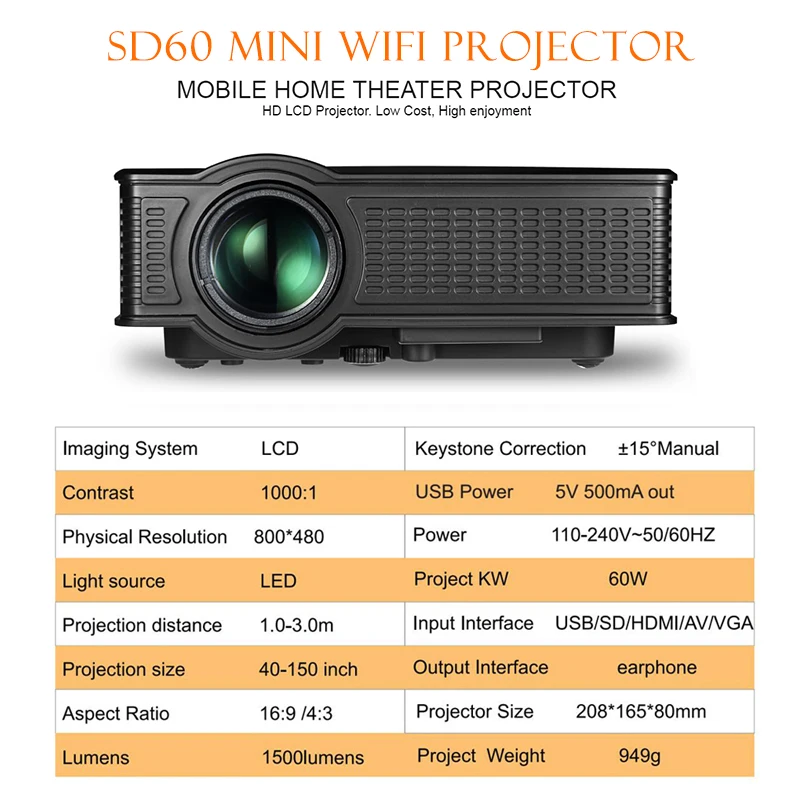 2017-New-Arrival-SD60-Mini-Wifi-Projector-LED-Projector-Full-HD-1080P-With-HDMI-USB-VGA