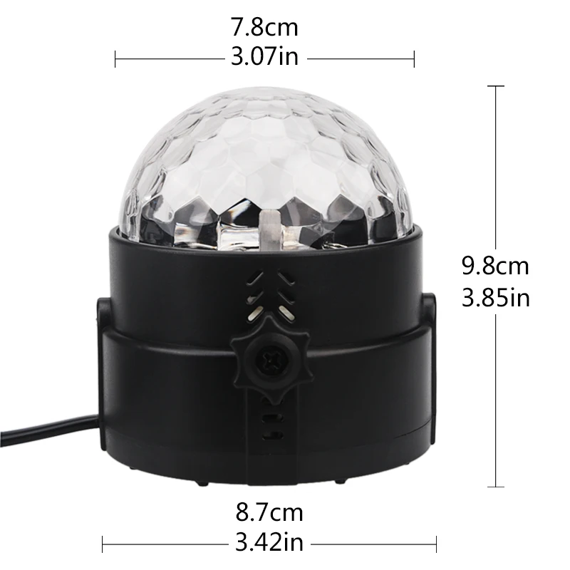 3 Вт DJ диско шар Lumiere Звуковая активация лазерный волшебный проектор RGB