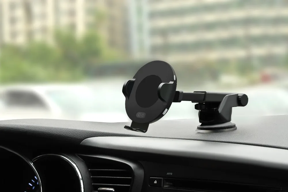 11Infrared Wireless Car Charger Qi Certified 10W 7.5W Fast Charging Mount
