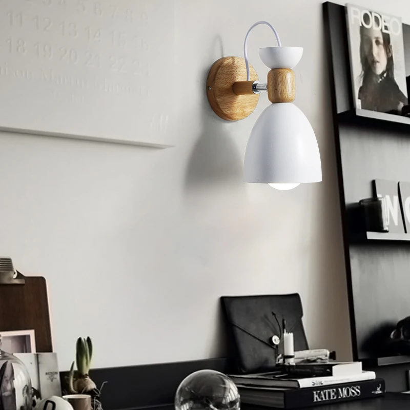 designer wohnzimmer holz, holz moderne kreative wand licht led schlafzimmer nacht dekoration, Design ideen