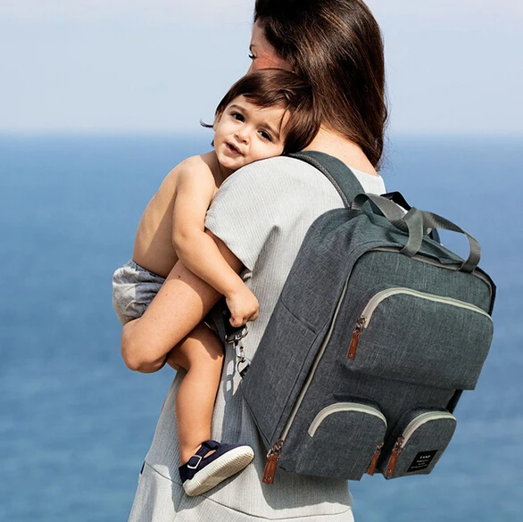 

2018 SUMMER Travel Fashion baby bag Multifunction Mummy Bag for stroller Large baby diaper bags Nappy Bags Baby diaper Backpack