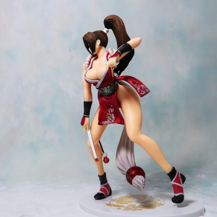 

Sexy Girl Hobby JAPAN Fatal Fury Mai Shiranui Action Figrues Sexy Girl Toys 24cm