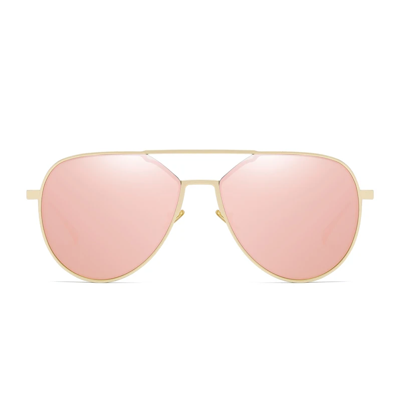 

Mg Al Sunglasses Ray Band Aviation Pink Big Frame Vintage Shades Magnetic Diamond Women Glasses Branded Custom Printed Logo