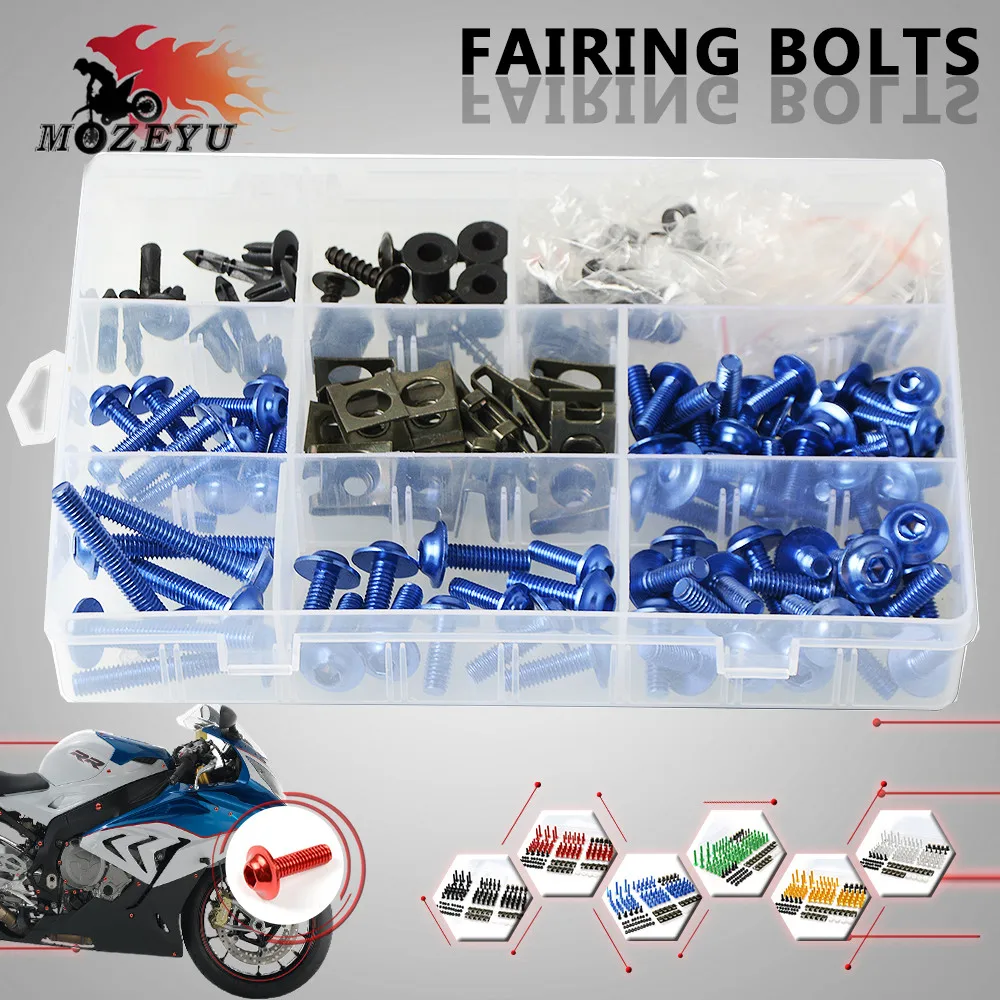 

CNC Universal Motorcycle Accessories Fairing Bolt Screw Fastener Fixation For YAMAHA FZ07 FZ09 FZ MT 07 09 YZF R1 R6 MT-07 09