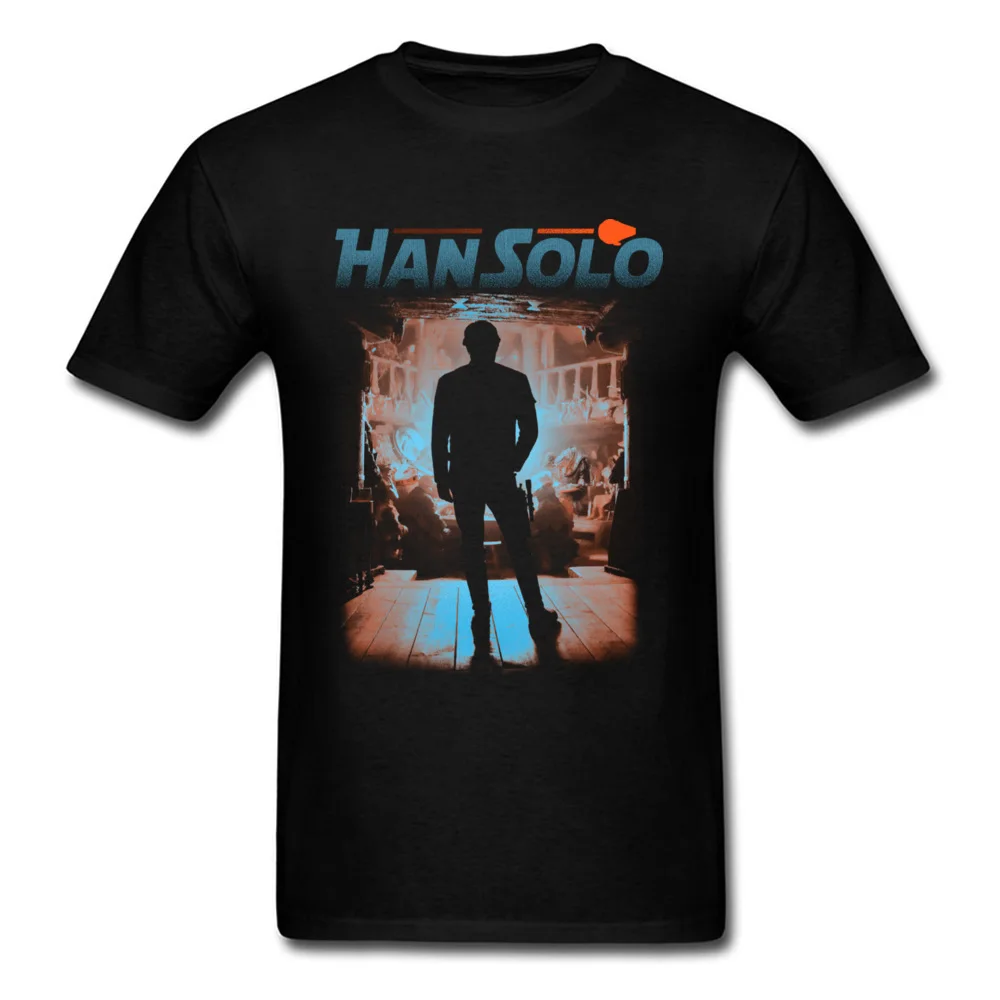 

Gambling Man Han Solo 2018 Men T Shirt Star Wars Tops Silhouette Designer Mens Tshirt Summer Street Style Band Tees