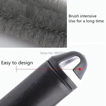 

1PCS Car Wheel Tire Rim Washing Cleaning Brush for mazda cx-5 hyundai tucson 2017 jeep wrangler sticker nissan x-trail golf