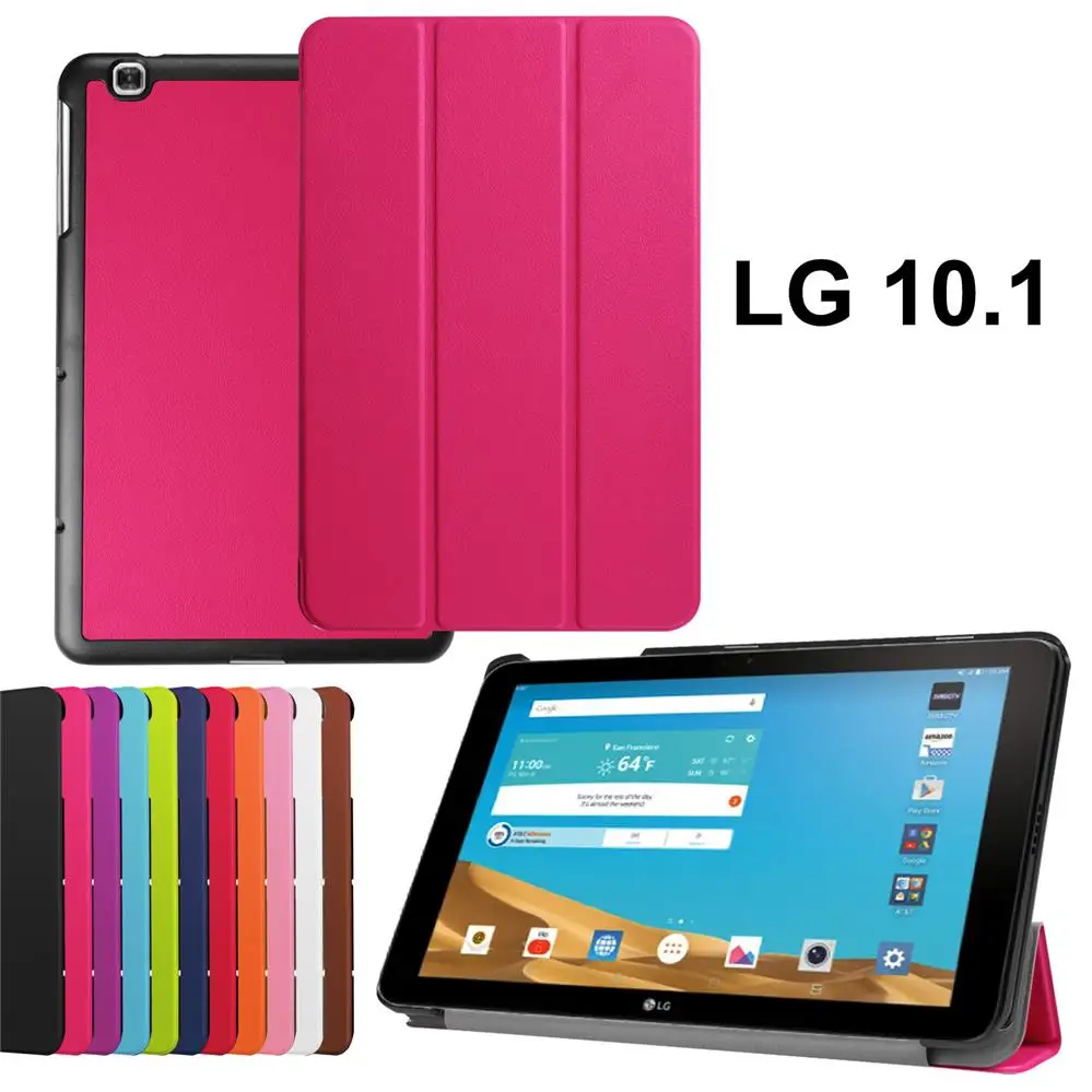 Чехол из искусственной кожи с откидной крышкой и подставкой для LG GPAD 2 V940N 10 1