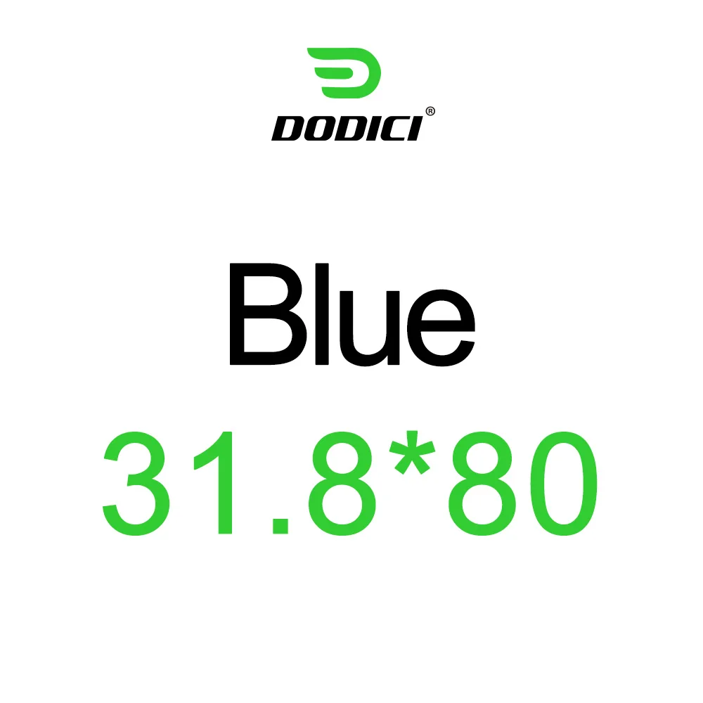 Blue 80mm DODICI Plus крепление для переднего фонарика 6 градусов MTB велосипед сплав 7050 31,8 мм руль для горного велосипеда 3 k блестящий углерод Стволовые велосипедные аксессуары - Цвет: Blue 80mm