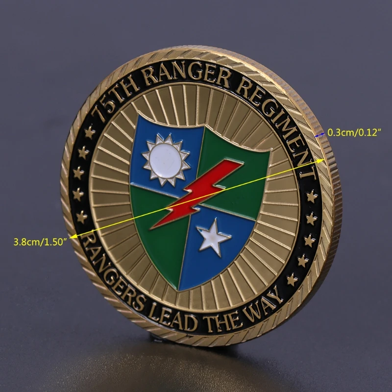 

Commemorative Coin 75th Ranger Regiment US Army Collection Arts Gifts Souvenir