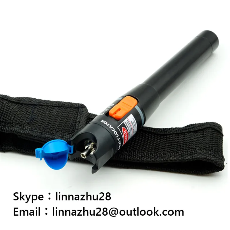 5PCS 10 mw Pen Laser Fiber Optic Cable Fault Finder 10 km fiber test