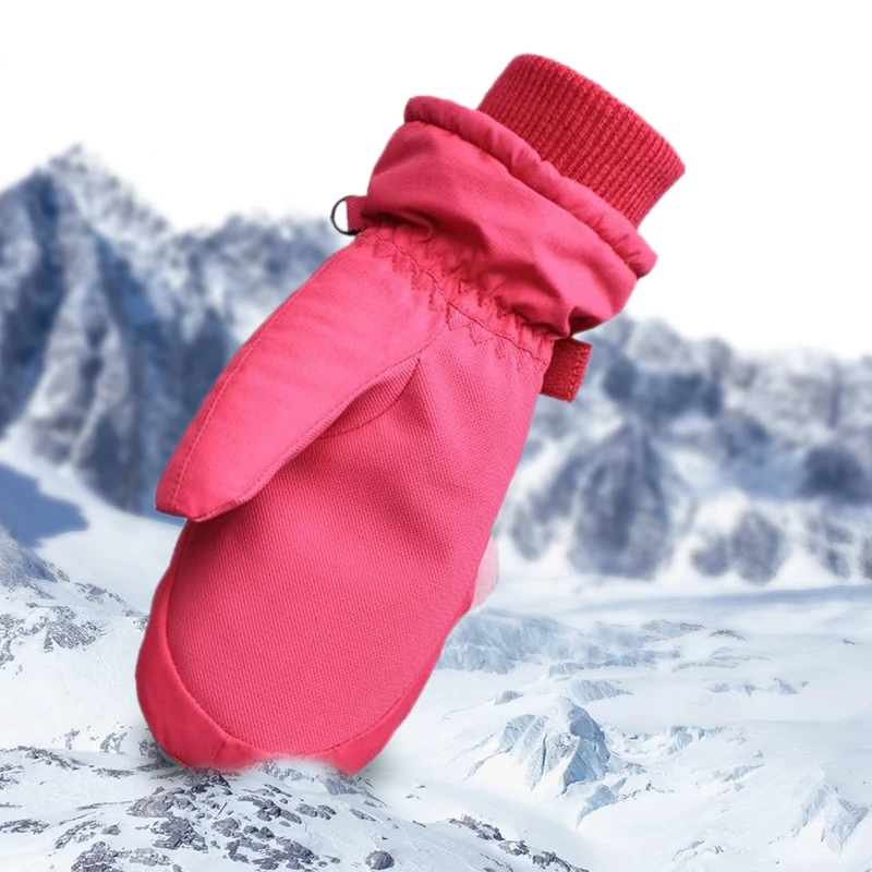 DSGS Wild Snow детские спортивные зимние и относится к лыжным перчаткам непромокаемые и ветрозащитные холодные толстые теплые дышащие теплые перчатки