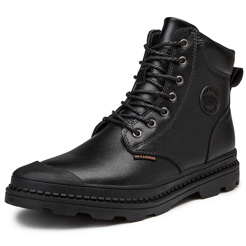

Men's military Boots Quality Special Force Tactical Desert Combat Ankle Boats Army Work Shoes Leather Snow Boots safety