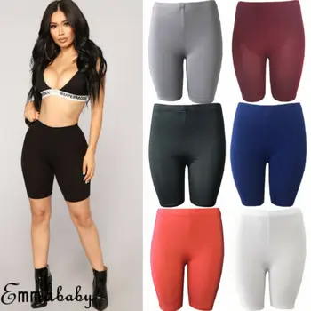 

Womens Compression High Waist Running Sports Hot Pants Fit Tights