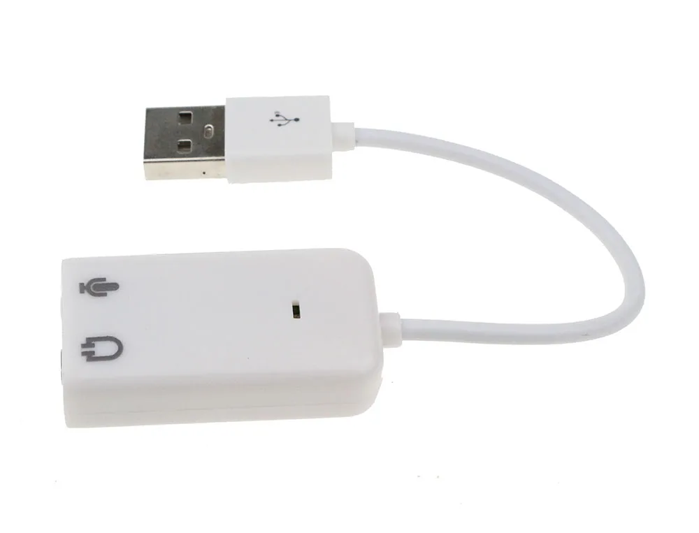 20 см 7 1 канал USB 2 0 внешняя звуковая карта ж/3 5 мм разъем для подключения наушников