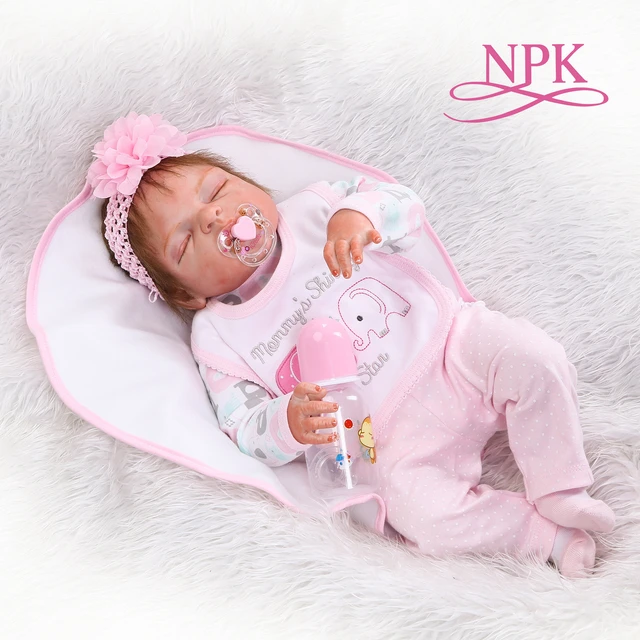 Bebe Silicone reborn realista 40cm Reborn Baby Doll kids Playmate Gift For  Girls new year toys soft body boneca reborn - AliExpress