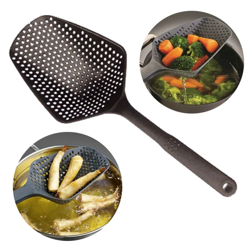 Nylon Colander Drain Cooking Scoop Strainer Kitchen Accessories Gadgets Veggies Water Filter