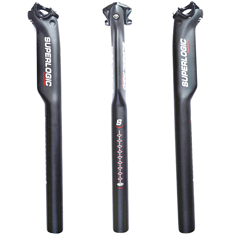 Superlogic Carbon Fibre Bike Seatpost Mountain Bike Lever Seat 31 6 400 font b Entertainment b