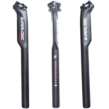 Superlogic Carbon Fibre Bike Seatpost Mountain Bike Lever Seat 31 6 400 font b Entertainment b