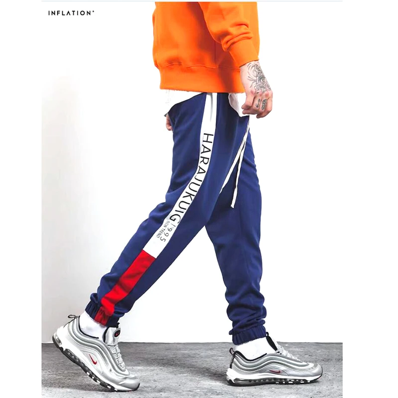 

2018 Autumn Causal Sweatpants Men Streetwear Trouser Cotton Fashion Hip Hop Sweatpants Joggers pants high street Trousers