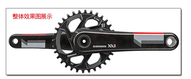 SRAM1 XX1 Картеры защитные наклейки зубные пластины покрытие велосипедные