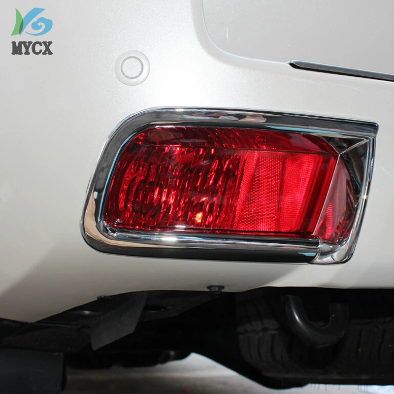

ABS chrome design Fit for toyota prado FJ 150 accessories fog light cover fit toyota fj150 2010-2013 rear fog lamp cover trim