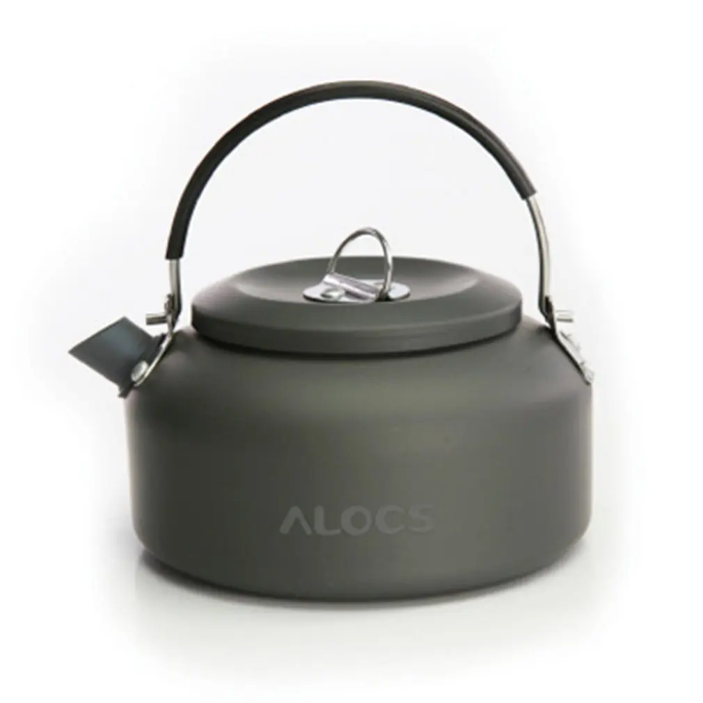 Alocs, CW-K03, CW-K02, Открытый чайник, кемпинг, для пикника, чайник для воды, кофейник, 1.4л, 0.8л, алюминиевая посуда для кемпинга, горячая Прямая поставка - Цвет: 0.8L