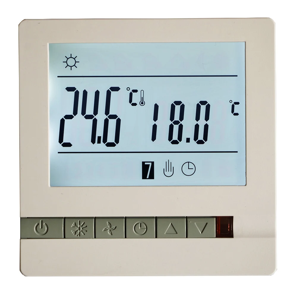 

MK605 ship from Russia LCD Floor Heating Thermostat Room Temperature Controller Weekly Programmable Electric Heating Thermostat