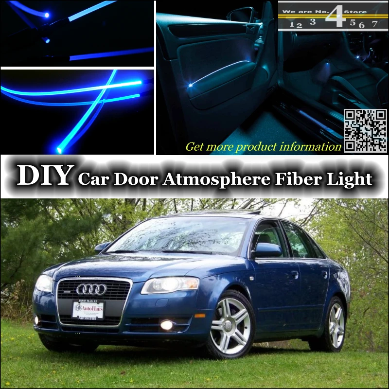 Us 23 84 30 Off Interior Ambient Light Tuning Atmosphere Fiber Optic Band Lights For Audi A4 S4 Rs4 Inside Door Panel Illumination Not El Light In