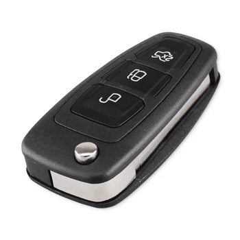 Chiave Telecomando per Ford Mondeo Focus C-Max S-Max 2013 2014 2015 2016 2017 434Mhz 3 Tasti 1