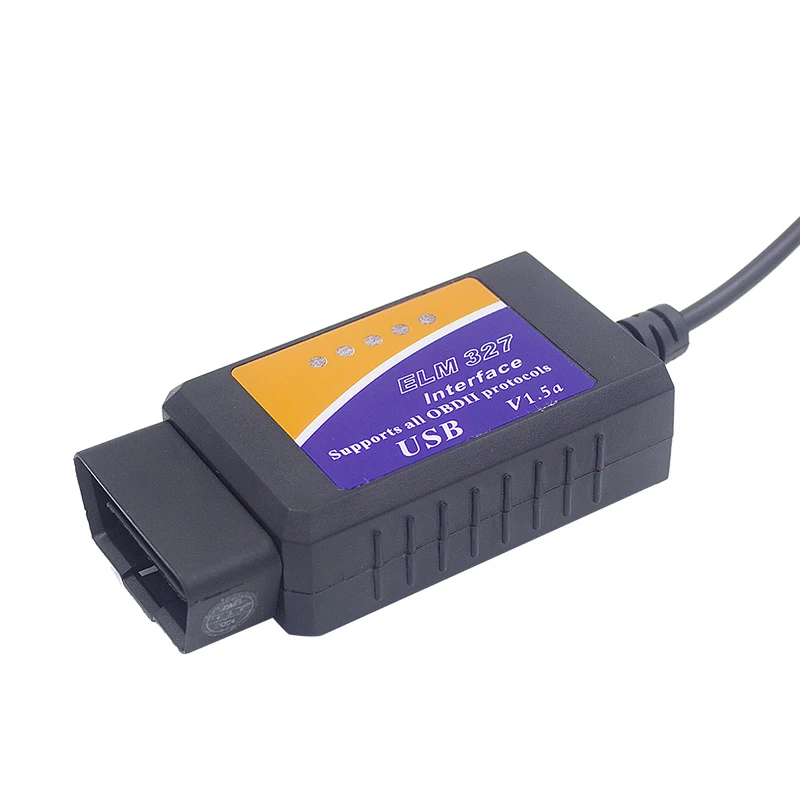 Диагностический сканер ELM327 USB интерфейс OBD2 диагностический инструмент без чипа